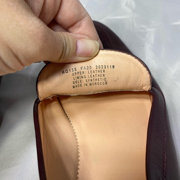 J. Crew Burgundy Leather Loafers - Picture 6 of 6